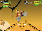 Мотоцикл в джунглях - играть онлайн бесплатно