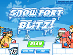Snow Fort Blitz - играть онлайн бесплатно