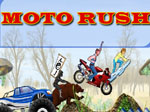 Moto Rush Game - играть онлайн бесплатно