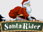 Санта мотоциклист - играть онлайн бесплатно