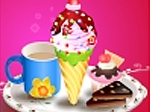 Ice cream Cone fun - играть онлайн бесплатно