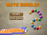 Математические пузыри - играть онлайн бесплатно