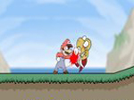 Mario Combat Deluxe - играть онлайн бесплатно