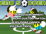 Эмо футбол - играть онлайн бесплатно