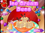 ice cream decor - Морожено-украшательство - играть онлайн бесплатно