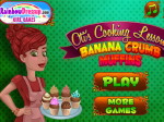 banana crumb maffins - Банановые маффины - играть онлайн бесплатно