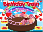birthday-train - Идея для Дня Рождения! - играть онлайн бесплатно