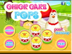 chick-cake-pops - Чик Кейк Попс (цыплятки) - играть онлайн бесплатно