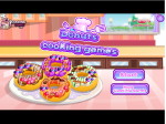 donuts-cooking - Готовим ПОНЧИКИ - играть онлайн бесплатно