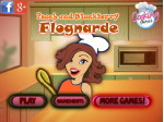 peach-and-blackberry-flognarde - Чернично-персиковый флогнард (запеканочка) - играть онлайн бесплатно
