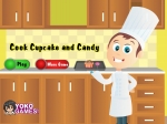 Cook cupcake and candy - играть онлайн бесплатно