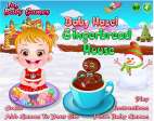 Baby hazel gingerbread house - играть онлайн бесплатно