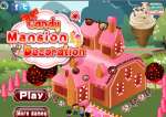 Candy mansion decoration - играть онлайн бесплатно