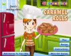 Caramel rolls - играть онлайн бесплатно