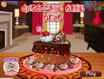 Chocolate cake decoration - играть онлайн бесплатно