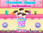 Chocolate-dipped marshmallows - играть онлайн бесплатно