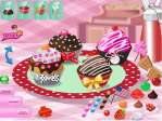 Delightful cupcakes - играть онлайн бесплатно