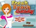 Fresh peach candy - играть онлайн бесплатно