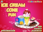Ice-cream cone fun - играть онлайн бесплатно