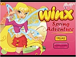 Winx Spring Adventure - играть онлайн бесплатно
