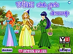 Winx Girls Dress Up - играть онлайн бесплатно