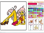 Winx Colour Pencil - играть онлайн бесплатно
