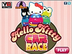 Hello Kitty Гонки на машинах - играть онлайн бесплатно