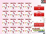 Hello Kitty Найди пару - играть онлайн бесплатно