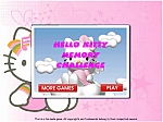Hello Kitty Тренировка памяти - играть онлайн бесплатно