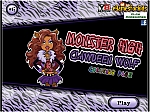 Monster High Clawdeen Wolf color face - играть онлайн бесплатно
