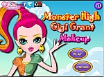 Monster High Gigi Grant Makeup - играть онлайн бесплатно