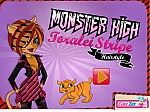 Monster High Toralei Stripe Hairstyle - играть онлайн бесплатно