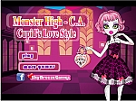 Monster High Cupids love style - играть онлайн бесплатно