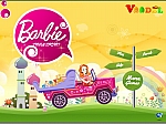 Барби на машине - играть онлайн бесплатно