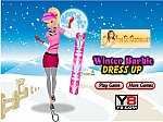 Барби и зима - играть онлайн бесплатно