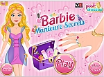Барби секреты маникюра - играть онлайн бесплатно