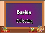 Барби раскраска - играть онлайн бесплатно
