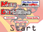 Max Dirt Bike - играть онлайн бесплатно