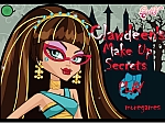 Monster High Clawdeens  make up secrets - играть онлайн бесплатно